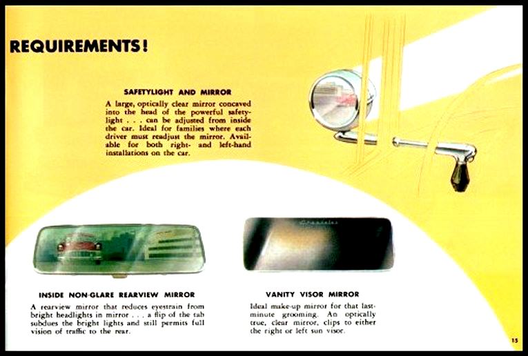 1956 Chevrolet Accessories Booklet Page 7